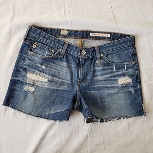 Adriano Goldschmied Stilt Cigarette Distressed 28